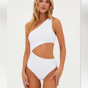 Beach Riot - Celine One Piece - White